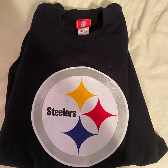 Men’s Large Steelers sweatshirt/pullover - Picture 11 of 11